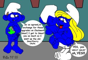 Rating: Explicit Score: 0 Tags: 1990s 1999 1boy 1girls 1robot 20th_century artist_name billie_h blonde_hair blue_skin breasts clockwork_smurf dialog erect_nipples erection female handy_smurf male mouth_open nipples nude pencil_(object) pussy rule34 sex small_breasts small_but_hung smurfette suspended_congress the_smurfs tongue tongue_out vaginal_penetration white_cap User: bunchy7s