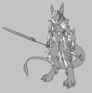 Rating: Safe Score: 0 Tags: 2010 anthro armor blue_eyes claws dragon e621 female grey_background melee_weapon monochrome mythological_creature mythological_scalie mythology pira polearm scalie simple_background solo tail warrior weapon User: bunchy7s