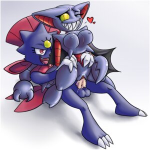 Rating: Explicit Score: 0 Tags: 2011 anthro anthro_on_anthro bodily_fluids breasts conditional_dnp cum duo e621 erection female female_on_top female_penetrated generation_4_pokemon genital_fluids genitals gliscor heart_symbol male male/female male_on_bottom male_penetrating male_penetrating_female nintendo nude on_bottom on_top penetration penile penile_penetration penis penis_in_vagina pokemon pokemon_(species) reverse_cowgirl_position sex simple_background teckworks vaginal vaginal_penetration vulva weavile User: bunchy7s