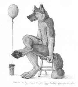 Rating: Explicit Score: 0 Tags: 2013 4_toes 5_fingers animal_genitalia anthro ball balloon biped birthday canid canine canis detached_sheath domestic_dog e621 ear_piercing english_text feet fingers fully_sheathed fur genitals ikea inflatable labbedog male mammal monochrome nude piercing sheath sitting sketch solo tennis_ball text toes User: bunchy7s