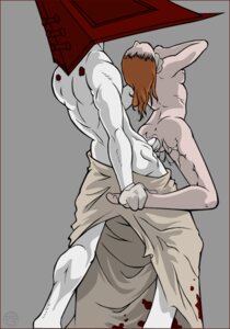 Rating: Explicit Score: 0 Tags: 1boy 1girls anus asphyxiation blood_stain breasts female foot_grab konami male penis pussy pyramid_head rape rough_sex rule34 sex silent_hill silent_hill_(film) size_difference standing_sex straight strangling User: bunchy7s