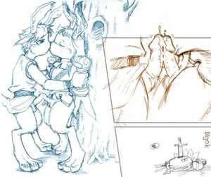 Rating: Explicit Score: 0 Tags: 2007 a_link_to_the_past adult_(lore) anthro anthro_on_anthro balls bigok black_and_white blue_and_white bodily_fluids bottomless brown_and_white clothed clothing cornelius_(odin_sphere) cum cum_on_penis duo e621 ejaculation erection eyes_closed from_front_position frottage fur genital_fluids genitals hair humanoid_genitalia humanoid_penis kiss_on_lips kissing lagomorph leporid link_(rabbit_form) looking_at_another looking_at_partner male male/male mammal monochrome nintendo odin_sphere penile penis penises_touching pinned pooka rabbit realistic_penis_size sex simple_background standing standing_missionary_position standing_sex the_legend_of_zelda traditional_media_(artwork) vanillaware white_background wristband young young_anthro young_male User: bunchy7s