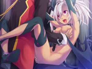 Rating: Explicit Score: 0 Tags: 1boy censored dark_skin demon female game_cg male maou_no_musume_wa_chou_namaiki_!! relic rule34 succubus User: bunchy7s