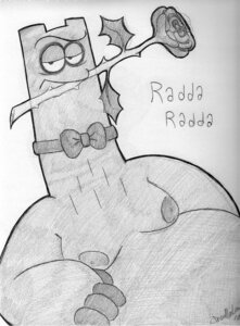Rating: Explicit Score: 0 Tags: black_and_white bowtie breasts cartoon_network chest_hair chowder chowder_(series) flower male male_breasts male_only male_with_breasts moobs nipples pencil_(artwork) rock_monster romantic rose rule34 shirtless shnitzel sketch solo solo_male tagme User: bunchy7s