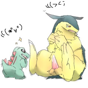 Rating: Explicit Score: 0 Tags: 1:1 ambiguous_gender balls blue_body blue_skin bodily_fluids duo e621 erection feet feral generation_2_pokemon genital_fluids genitals hindpaw low_res male nintendo paws penis pokemon pokemon_(species) precum red_eyes short_fur shy spread_legs spreading tapering_penis tears totodile typhlosion unknown_artist User: bunchy7s