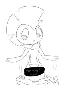 Rating: Questionable Score: 0 Tags: anthro censor_bar censored e621 english_text female generation_5_pokemon monochrome nintendo pokemon pokemon_(species) raggedy scrafty solo text User: bunchy7s
