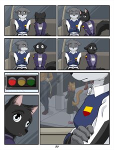 Rating: Safe Score: 0 Tags: anthro black_body black_fur brown_eyes canid canine canis claws clothed clothing comic dolly_conner domestic_cat e621 fangs felid feline felis female fur grey_body grey_fur kurapika lumia_(raven_wolf) male mammal military raven_wolf teeth traffic_light uniform white_eyes wolf yula_(raven_wolf) User: bunchy7s