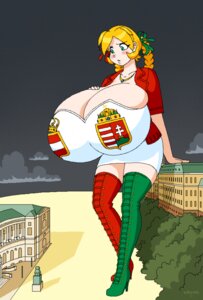 Rating: Questionable Score: 0 Tags: austria-hungary_(countrygirls) blonde_hair blush boots breasts countrygirls european female giant giantess green_boots green_eyes hair high_heel_boots humanized_country hyper hyper_breasts k.u.k._monarchy national_personification red_boots rule34 thigh_boots tied_hair twintails woot User: bunchy7s