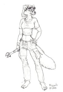 Rating: Safe Score: 0 Tags: adjustable_wrench anthro canid canine clothed clothing e621 eyewear female fox glasses holding_object holding_tool mammal mechanic midriff multi_tail scott_ruggels simple_background solo tail tools white_background wrench User: bunchy7s Rating: Safe Score: 0 Tags: adjustable_wrench anthro canid canine clothed clothing e621 eyewear female fox glasses holding_object holding_tool mammal mechanic midriff multi_tail scott_ruggels simple_background solo tail tools white_background wrench User: bunchy7s