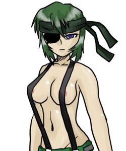 Rating: Explicit Score: 0 Tags: big_boss breasts color female female_only front_view metal_gear metal_gear_solid metal_gear_solid_3 rule34 rule_63 solo suspenders User: bunchy7s