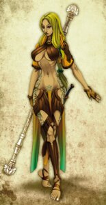 Rating: Safe Score: 0 Tags: big_breasts blonde_hair breasts cleavage clothed clothing e621 female fingerless_gloves gloves grandfathered_content green_eyes hair handwear hip_tattoo human human_only leg_tattoo magic_user mammal melee_weapon navel not_furry polearm pubic_tattoo skimpy skinny solo staff sunamori tattoo thigh_tattoo under_boob weapon wide_hips User: bunchy7s