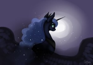 Rating: Safe Score: 0 Tags: 2013 black_body black_fur blue_body blue_feathers blue_hair blue_tail casynuf crown cutie_mark digital_media_(artwork) e621 english_text equid equine feathered_wings feathers female feral friendship_is_magic fur green_eyes grey_background hair hasbro headgear horn long_hair looking_at_viewer looking_back looking_back_at_viewer mammal moon my_little_pony mythological_creature mythological_equine mythology night princess_luna_(mlp) signature simple_background solo tail text winged_unicorn wings User: bunchy7s