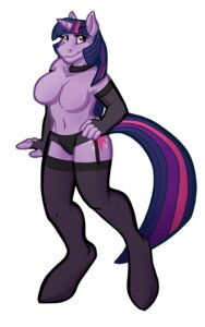 Rating: Safe Score: 0 Tags: 2013 anthro anthrofied breasts bubblegumcandy clothing collar cutie_mark e621 equid equine female friendship_is_magic fur garter_belt garter_straps hair hasbro hi_res horn legwear lingerie looking_at_viewer mammal multicolored_hair my_little_pony mythological_creature mythological_equine mythology panties purple_body purple_eyes purple_fur purple_hair solo stockings tail twilight_sparkle_(mlp) two_tone_hair underwear unicorn User: bunchy7s
