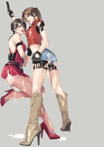 Rating: Explicit Score: 0 Tags: 2girls ada_wong ada_wong_(caroline_ribeiro) biohazard black_hair brown_hair bukkake claire_redfield cum european_female female female_only high_heels human multiple_females multiple_girls ponytail realistic resident_evil resident_evil_2 rule34 short_hair sww13 torn_clothes torn_pantyhose User: bunchy7s