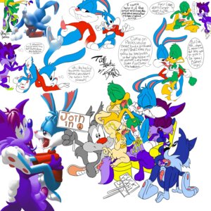 Rating: Explicit Score: 0 Tags: 1:1 anal anal_penetration anatid anseriform anthro anus avian balls big_eyes big_head bird buster_bunny calamity_coyote canid canine canis coyote dialogue domestic_pig duck e621 english_text erection fan_character genitals group group_sex hamton_j._pig hi_res knock-kneed lagomorph leporid male male/male male_penetrated male_penetrating male_penetrating_male mammal nude penetration penis plucky_duck rabbit sex small_penis suid suine sus_(pig) tail text tiny_toon_adventures toony train_position warner_brothers young young_anthro User: bunchy7s