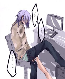 Rating: Explicit Score: 0 Tags: chair computer cum desk long_hair male male_only masturbation purple_hair rule34 short_hair sitting solo translation_request underwear violet_hair User: bunchy7s Rating: Explicit Score: 0 Tags: chair computer cum desk long_hair male male_only masturbation purple_hair rule34 short_hair sitting solo translation_request underwear violet_hair User: bunchy7s