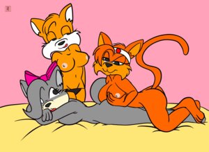 Rating: Explicit Score: 0 Tags: accessory anthro bed bow_(feature) bow_accessory bow_ribbon breast_fondling breast_play breasts butt canid canine clothing domestic_cat e621 erect_nipples felid feline felis female female/female fondling fox furniture grope group hair hair_accessory hair_bow hair_over_eye hair_ribbon hand_on_breast headband international_moron_patrol interspecies licking licking_lips looking_back lying mammal massage mayleen meglif nipples nude on_bed on_front one_eye_obstructed ribbons ruckforderungreich self_lick side_boob simple_background tail tongue tongue_out underwear undressing User: bunchy7s