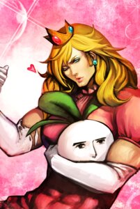 Rating: Safe Score: 0 Tags: blonde_hair breasts crown duo e621 ear_piercing female food hair headgear hi_res human humor lipstick looking_at_viewer makeup mammal mario_bros meme muscular nintendo one_eye_closed piercing plant princess princess_peach royalty super_mario_bros._2 super_smash_bros. turnip unknown_artist vegetable what wink yaranaika User: bunchy7s