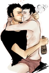 Rating: Explicit Score: 0 Tags: 2boys gay lucas_lee male male_only rule34 scott_pilgrim topless topless_male wallace_wells yaoi User: bunchy7s