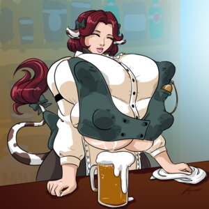 Rating: Questionable Score: 0 Tags: 1:1 4_breasts alcohol animal_humanoid bar barmaid beer beverage big_breasts bodily_fluids bovid bovid_humanoid bovine bovine_humanoid breasts cattle cattle_humanoid clock clothed clothing dripping e621 female food hair hi_res holstaurus huge_breasts humanoid jacques00 lactating lactating_through_clothing mammal mammal_humanoid multi_breast nipple_outline pocketwatch red_hair solo stain tail tail_tuft tuft under_boob watch wet wet_clothing User: bunchy7s