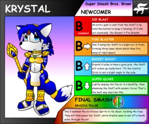 Rating: Safe Score: 0 Tags: 6:5 anthro blue_body blue_fur blue_hair canid canine e621 english_text female fox fur hair krystal_(star_fox) mammal melee_weapon nintendo polearm solo staff star_fox super_smash_bros. text umsauthorlava weapon white_body white_fur User: bunchy7s Rating: Safe Score: 0 Tags: 6:5 anthro blue_body blue_fur blue_hair canid canine e621 english_text female fox fur hair krystal_(star_fox) mammal melee_weapon nintendo polearm solo staff star_fox super_smash_bros. text umsauthorlava weapon white_body white_fur User: bunchy7s