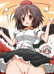 Rating: Explicit Score: 0 Tags: animal_ear brown_hair censored female fur hat karamone-ze karamoneeze leaf momiji_inubashiri multiple_females multiple_girls no_panties pointless_censoring pussy red_eyes rule34 shameimaru_aya short_hair skirt tokin_hat touhou white_hair wings wolf_ear User: bunchy7s