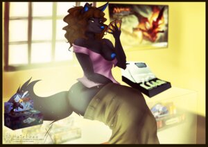 Rating: Questionable Score: 0 Tags: anthro booster_box border breasts brown_hair canid canine canis card card_shop cash_register clothed clothing counter display_case domestic_dog dragon e621 eventide_(magic) female hair hairtuss hasbro hellkite_igniter hi_res holding_card holding_object magic:_the_gathering magic:_the_gathering_card mammal mastiff mirrodin_besieged molosser mythological_creature mythological_scalie mythology nipples one_breast_out partially_clothed poster scalie scars_of_mirrodin shadowmoor shar_pei sherri_mayim sitting solo store tail text trading_card trading_card_game unavailable_at_source url wizards_of_the_coast yellow_border User: bunchy7s