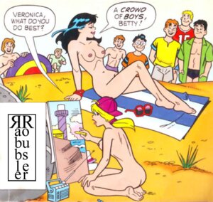 Rating: Explicit Score: 0 Tags: 2girls archie_andrews archie_comics ass beach betty_and_veronica betty_cooper black_hair blonde_hair breasts dilton_doiley female female_only moose_mason multiple_females multiple_girls nude rabblerouser reggie_mantle rule34 veronica_lodge User: bunchy7s