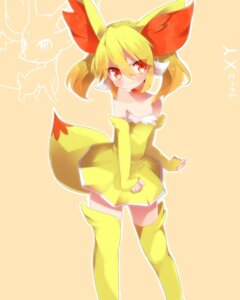 Rating: Safe Score: 0 Tags: 4:5 adolescent alternate_species alternative_fashion animal_humanoid armwear bare_shoulders blonde_hair canid canine choker clothing dress e621 elbow_gloves female fennekin fingerless_gloves generation_6_pokemon gloves hair handwear hi_res humanoid humanoidized j-fashion jewelry legwear lolita_(fashion) mammal necklace nintendo orange_eyes pokemon pokemon_(species) pokemon_humanoid pokemorph pupils short_hair slit_pupils smile solo standing tail takeshima_(nia) thigh_highs young User: bunchy7s