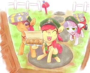 Rating: Safe Score: 0 Tags: 2013 apple_bloom_(mlp) cutie_mark_crusaders_(mlp) e621 earth_pony equid equine female feral food friendship_is_magic green_eyes group hair hasbro horn horse mammal multicolored_hair my_little_pony mythological_creature mythological_equine mythology outside pony purple_eyes purple_hair quadruped red_hair rigi scootaloo_(mlp) smile sweetie_belle_(mlp) tail two_tone_hair unicorn young young_feral User: bunchy7s