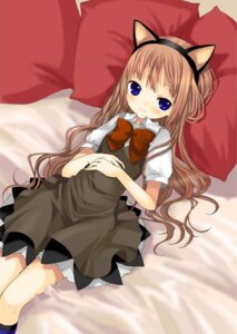 Rating: Questionable Score: 0 Tags: animal_ears bed blush brown_hair cat_ears dress female namori nekomimi original ribbon rule34 smile User: bunchy7s Rating: Questionable Score: 0 Tags: animal_ears bed blush brown_hair cat_ears dress female namori nekomimi original ribbon rule34 smile User: bunchy7s