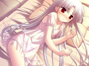 Rating: Explicit Score: 0 Tags: 1girls bed blush bow bow_panties female flat_chest game_cg happiness happiness! ko~cha lingerie long_hair lying nightgown on_side panties pillow pink_panties red_eyes rule34 see-through shikimori_ibuki solo underwear white_hair User: bunchy7s