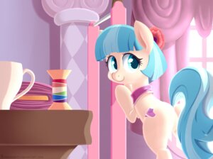 Rating: Safe Score: 0 Tags: 2014 big_eyes blue_eyes blue_hair coco_pommel_(mlp) container cup curtains cutie_mark e621 earth_pony equid equine fabric female feral flower frankier77 friendship_is_magic furniture hair hasbro horse inside mammal multicolored_hair my_little_pony plant pony scarf solo standing string table two_tone_hair window User: bunchy7s