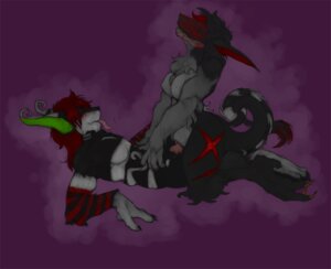 Rating: Explicit Score: 0 Tags: 2010 anthro anthro_on_anthro breasts cowgirl_position duo e621 erection female female_on_top female_penetrated from_front_position genitals glamfur knot lying male male/female male_on_bottom male_penetrating male_penetrating_female nude on_back on_bottom on_top pav penetration penile penile_penetration penis penis_in_vagina sex straddling tail tongue unknown_species vaginal vaginal_penetration vulva User: bunchy7s