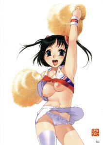 Rating: Explicit Score: 0 Tags: 1girls armpits asymmetrical_clothes black_hair blue_eyes breasts cheerleader clothes female female_only frilled_panties frills highres nipples nishi_iori no_bra one_thighhigh open_clothes open_shirt page_43 panties pom_poms rule34 shirt simple_background single_thighhigh solo tank_top thighhighs tied_hair twintails underwear white_background User: bunchy7s