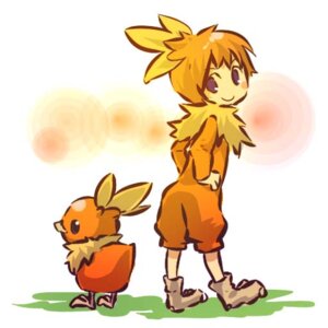 Rating: Safe Score: 0 Tags: 1:1 alternate_species ambiguous_gender avian avian_feet beak biped black_eyebrows brown_clothing brown_footwear clothed clothing cosplay duo e621 eyebrows feather_hair feathers feral footwear generation_3_pokemon hair hands_on_waist hitec human humanized iris light_body light_skin mammal neck_tuft nintendo orange_body orange_clothing orange_feathers orange_hair pokemon pokemon_(species) pose pseudo_hair pupils purple_eyes purple_sclera shoes short_hair simple_background smile standing tan_beak tan_body tan_feathers tan_skin thin_eyebrows torchic tuft white_background User: bunchy7s