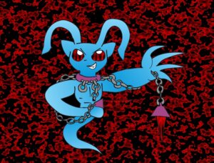 Rating: Questionable Score: 0 Tags: aisha_(neopets) blood bodily_fluids chain demon dogberman e621 fingers ghost ghost_neopet male neopet_(species) neopets smiley_(dogberman) solo spirit tail terror weapon User: bunchy7s