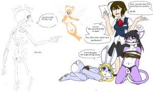 Rating: Explicit Score: 0 Tags: 5:3 anthro auction balls bidding black_hair blonde_hair blue_eyes bone bound butt clothing domestic_cat e621 english_text feathered_wings feathers felid feline felis female femboy flaccid flockdraw for_sale g-string genitals green_eyes group hair hands_behind_back human kneeling lagomorph leporid male mammal nude penis rabbit rope skeleton skycow slave slave_auction submissive submissive_male tail tech_support_dog text third-party_edit underwear wings User: bunchy7s