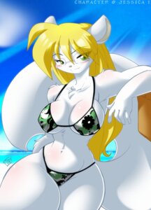 Rating: Questionable Score: 0 Tags: 2008 5_fingers anthro beach big_breasts bikini blonde_hair blush breasts chalo chest_tuft clothed clothing cloud digital_media_(artwork) domestic_cat e621 eyewear felid feline felis female fingers fur glasses green_eyes hair jessica_elwood_(character) mammal outside print_bikini print_clothing print_swimwear seaside skimpy skimpy_bikini sky slightly_chubby small_waist solo string_bikini swimwear tail thick_thighs triangle_bikini tuft two-piece_swimsuit water white_body white_fur wide_hips User: bunchy7s