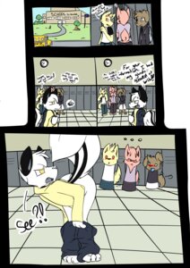 Rating: Questionable Score: 0 Tags: 3_toes 4_fingers absurd_res angry anthro autumn_(breakingcloud) backpack barefoot bent_over black_backpack black_body black_bottomwear black_clothing black_fur black_pants black_shirt black_t-shirt black_topwear blood blue_tongue blush bodily_fluids bottomwear bottomwear_down breakingcloud brown_bottomwear brown_clothing brown_pants brown_shirt brown_topwear bully bullying bus butt canid canine canis cicelio_(breakingcloud) clock clothed clothing comic commercial_vehicle cross-popping_vein e621 ellipsis exhibitionism eyewear feet fingers fluffy fluffy_tail fur glasses grass grey_backpack grey_nose group hi_res humor inside interrobang lagomorph lawn leporid locker male mammal mephitid mooning multicolored_body multicolored_clothing multicolored_fur multicolored_shirt multicolored_t-shirt multicolored_topwear nosebleed open_mouth outside pants pants_down partially_clothed pink_body pink_fur pink_tail plant public_transportation purple_clothing purple_shirt purple_topwear rabbit school school_bus shirt shorts silence skunk sky t-shirt tail tan_body tan_fur tan_tail teasing text toes tongue topwear tree two_tone_body two_tone_clothing two_tone_fur two_tone_shirt two_tone_t-shirt two_tone_topwear undressing vehicle vehicle_for_hire white_body white_bottomwear white_clothing white_fur white_shirt white_shorts white_t-shirt white_topwear wolf yellow_body yellow_clothing yellow_eyes yellow_fur yellow_shirt yellow_tail yellow_topwear User: bunchy7s