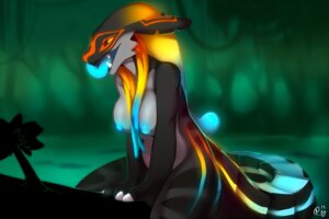 Rating: Questionable Score: 0 Tags: 2012 anthro areola bioluminescence blue_nipples breasts claws colorful_theme detailed_background e621 fangs female glowing glowing_areola glowing_nipples inverted_nipples lyra_(sukebepanda) nipples non-mammal_breasts non-mammal_nipples nude outdoor_nudity outside patto scalie slightly_chubby solo stripes swamp tail teeth thick_tongue tongue unknown_species User: bunchy7s