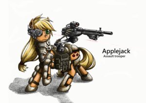 Rating: Safe Score: 0 Tags: 2012 ambiguous_gender applejack_(mlp) armor blonde_hair cutie_mark e621 earth_pony english_text equid equine feral freckles friendship_is_magic george5408 green_eyes gun hair hasbro hi_res holding_gun holding_object holding_ranged_weapon holding_weapon horse mammal my_little_pony pony quadruped ranged_weapon simple_background solo tail text weapon white_background User: bunchy7s Rating: Safe Score: 0 Tags: 2012 ambiguous_gender applejack_(mlp) armor blonde_hair cutie_mark e621 earth_pony english_text equid equine feral freckles friendship_is_magic george5408 green_eyes gun hair hasbro hi_res holding_gun holding_object holding_ranged_weapon holding_weapon horse mammal my_little_pony pony quadruped ranged_weapon simple_background solo tail text weapon white_background User: bunchy7s