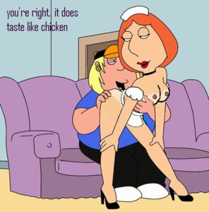 Rating: Explicit Score: 0 Tags: 1boy 1girls 2d artist_request blonde_hair breasts chris_griffin english_text family_guy female human lipstick lois_griffin male male_focus mother mother_and_child mother_and_son nipples nurse older_female orange_hair parent parent_and_child parent_and_son red_lipstick rule34 son straight tagme text younger_male User: bunchy7s