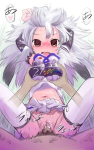 Rating: Explicit Score: 0 Tags: 1girls blush breast_squeeze breasts censored female mtr_(artist) multicolored_hair original pussy red_eyes rule34 sex solo thighhighs vaginal_penetration User: bunchy7s