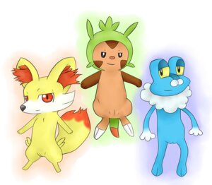 Rating: Explicit Score: 0 Tags: 2013 amphibian blue_body brown_body canid canine chespin digital_media_(artwork) dipstick_tail e621 female fennekin feral froakie fur generation_6_pokemon genitals group hair hi_res inner_ear_fluff looking_at_viewer mammal markings nintendo pokemon pokemon_(species) red_eyes red_inner_ear_fluff semi-anthro simple_background starter_trio tail tail_markings tuft vulva white_background yellow_body yellow_fur zeklullaby User: bunchy7s