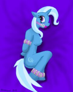 Rating: Explicit Score: 0 Tags: 2011 anthro blush color equine female friendship_is_magic gag my_little_pony quakehoof rule34 smooth_skin solo tagme trixie_(mlp) trixie_lulamoon unicorn User: bunchy7s