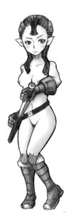 Rating: Explicit Score: 0 Tags: ashei belt breasts censored dark_hair female functionally_nude gloves kurita mosaic_censoring navel nintendo nipples pussy rule34 solo straight_hair sword the_legend_of_zelda twilight_princess User: bunchy7s
