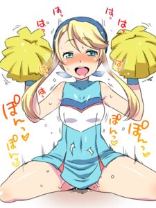 Rating: Explicit Score: 0 Tags: 1girls blue_eyes blush cheerleader clothed_sex female heroman kanya_pyi lina_davis open_mouth pointy_chin pom_poms pov rule34 sexually_suggestive solo stealth_sex sweat User: bunchy7s