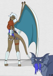 Rating: Explicit Score: 0 Tags: 1animal 1boy 1girls accidental_exposure bronx_(gargoyles) brown-skinned_female brown_skin delilah_(gargoyles) disney exposed_pussy fab fab3716 female feral gargoyles humanoid male no_panties pussy rule34 tagme torn_pants white_eyes white_hair wings User: bunchy7s