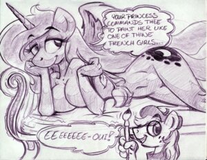 Rating: Explicit Score: 0 Tags: alicorn anthro big_macintosh_(mlp) earth_pony equine female friendship_is_magic horse king-cheetah male monochrome my_little_pony mythological_creature mythological_equine mythology pipsqueak pony princess_luna_(mlp) rule34 smooth_skin User: bunchy7s